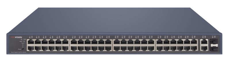 DS-3E1552P-SI 52-Port-Cloud-Switch mit 48 PoE-Ports