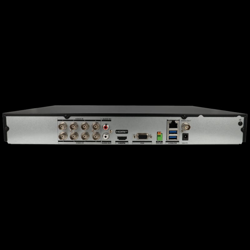 IDS-7208HUHI-M2/X 5 in 1 (hd-cvi, hd-tvi, ahd, analog und ip) Rekorder für 8 Kanäle und bis zu 8 mpx maximal Auflösung
