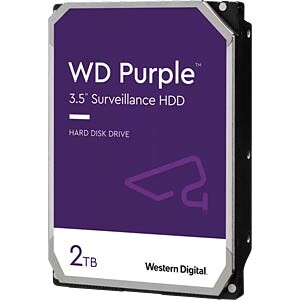 Western Digital WD20PURX 2 TB-Festplatte Purple