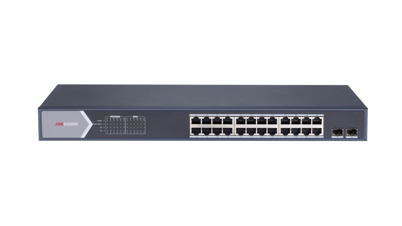 DS-3E1526P-SI 26-Port-Cloud-Switch mit 24 PoE-Ports