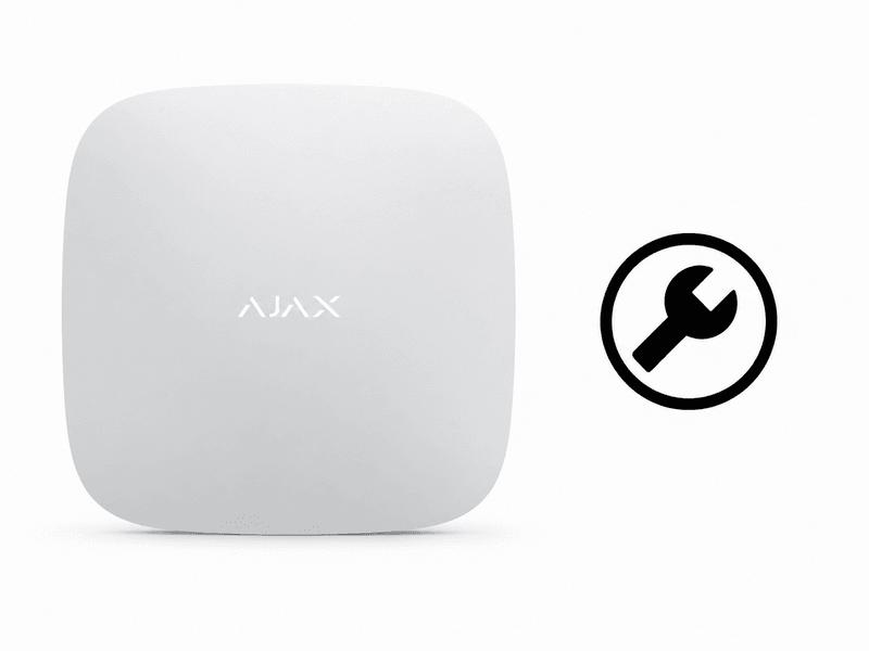 RepairKit Ajax Hub Plus weiß