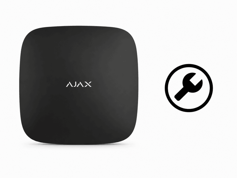 RepairKit Ajax Hub Plus schwarz