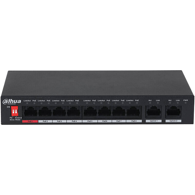 DH-PFS3010-8ET-96-V2 - Dahua 8 Port Switch_x000D_