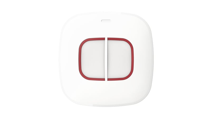 DS-PDEB2-EG2-WE(B)(Dual button) Doppeltaster für Panikalarm