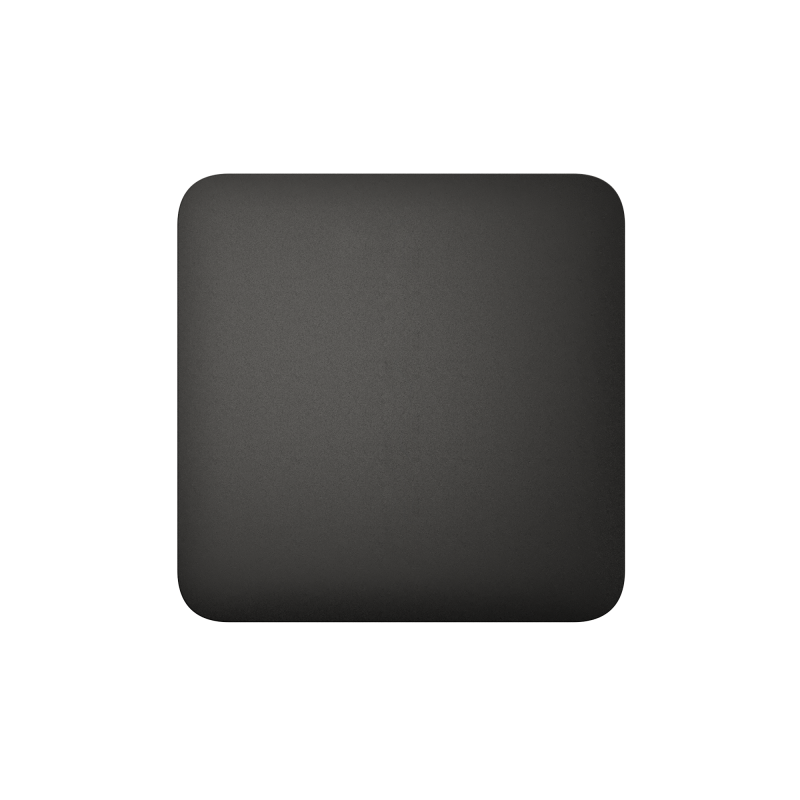 SoloButton (1-gang) Schwarz