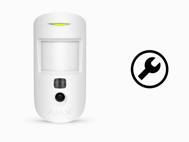 RepairKit Ajax MotionCam weiß