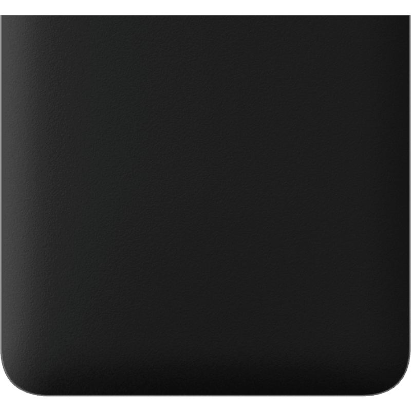 SideButton (1-gang) vertical Schwarz