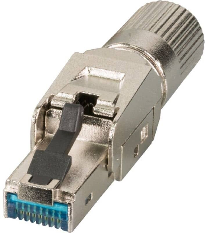 RJ45 Premium Stecker STP, Cat.6A/ClassEA, feldkonfektionierbar