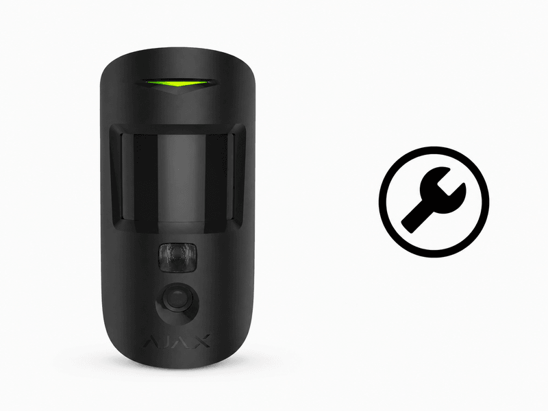 RepairKit Ajax MotionCam schwarz