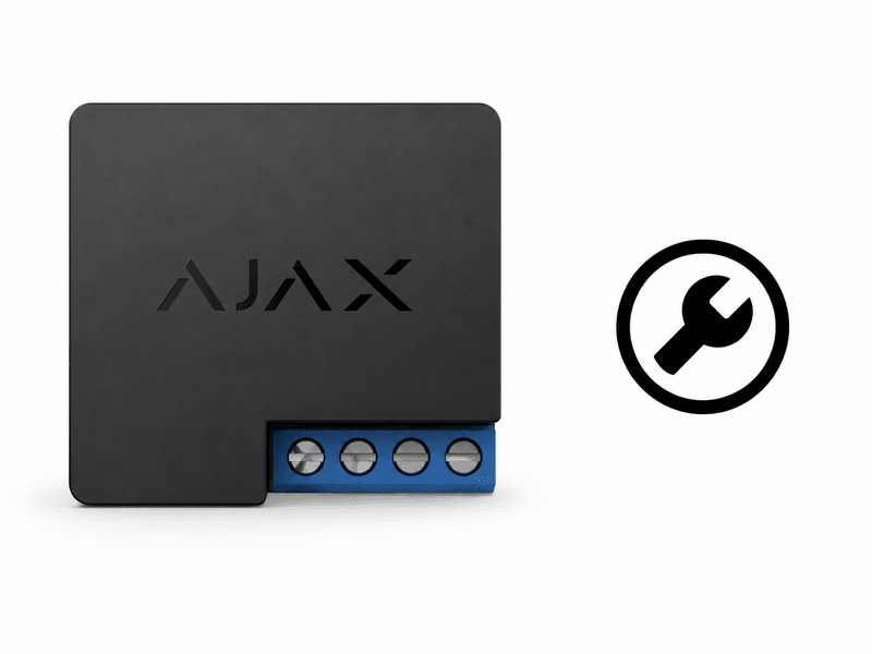 RepairKit Ajax WallSwitch schwarz