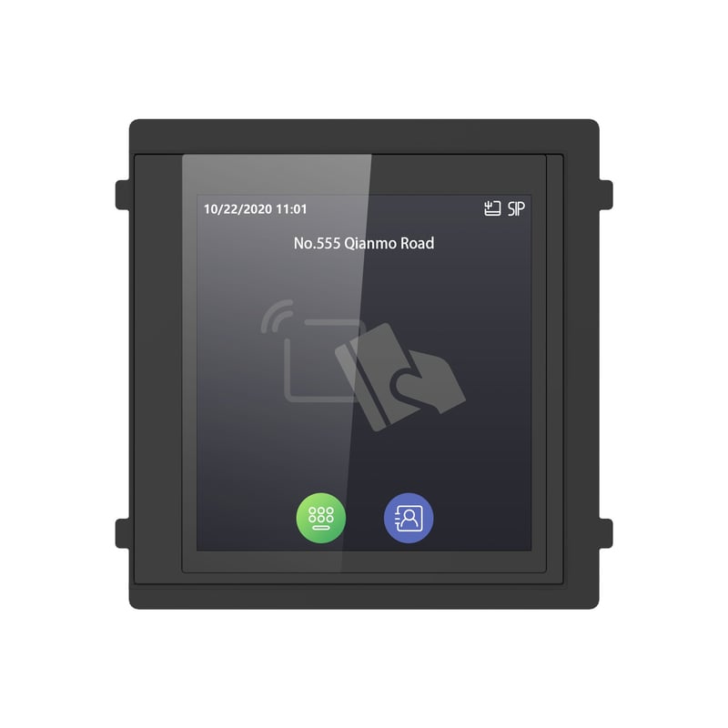 DS-KD-TDE Touch-Modul für IP-Video-Türsprechanlage mit Kartenleser