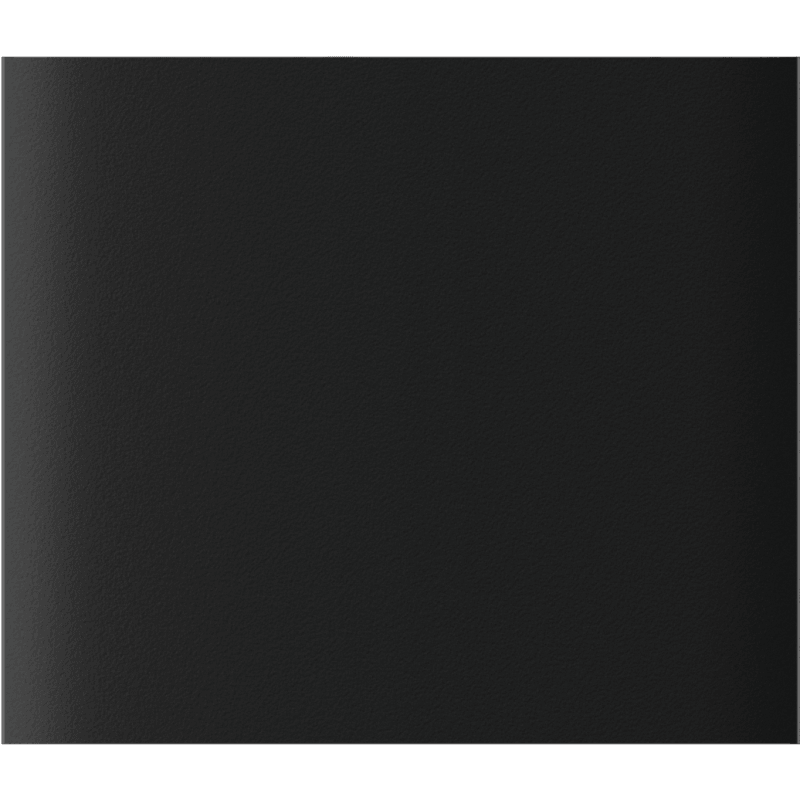 CenterButton (1-gang) vertical Schwarz