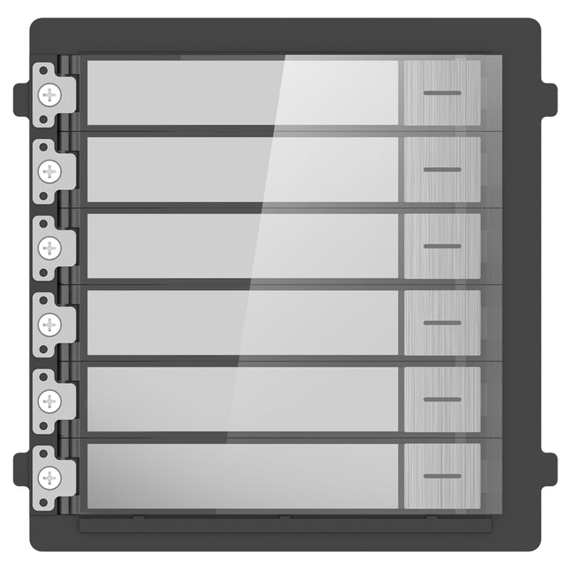 DS-KD-KK/S Modulare Außen-IP-Video-Türstation mit 6 Tasten