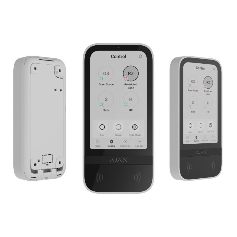 KeyPad TouchScreen Weiß (B-Ware)