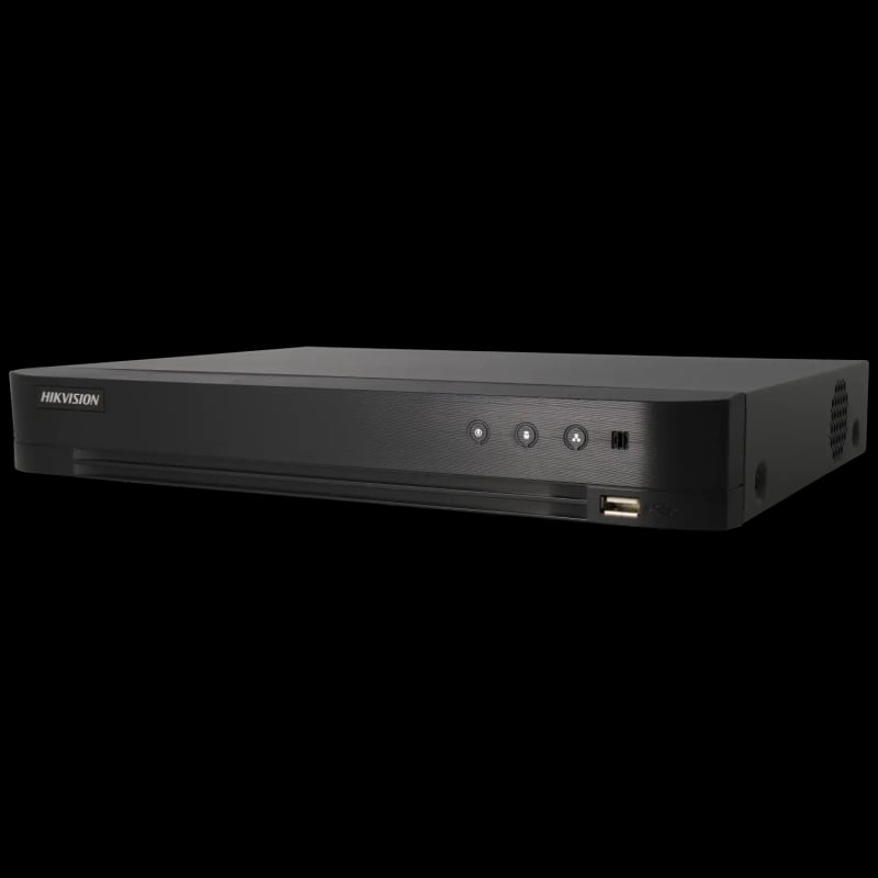 iDS-7204HUHI-M1/XT 4-Kanal-5-in-1 (HD-CVI/HD-TVI/AHD/analog/IP)-Rekorder, max. 8 MP Auflösung