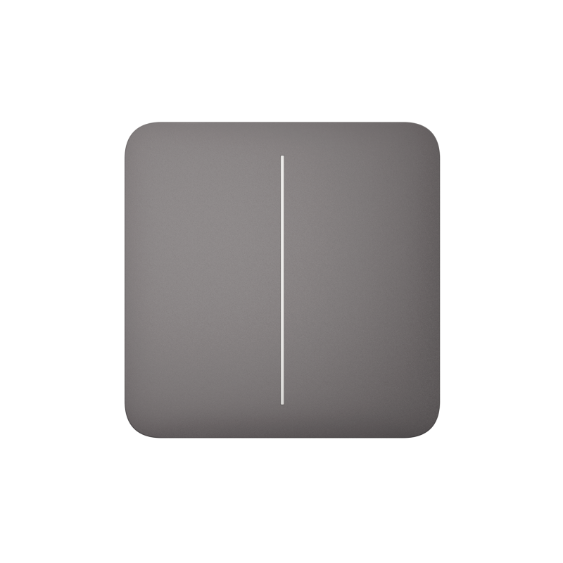 SoloButton (2-gang) Grau