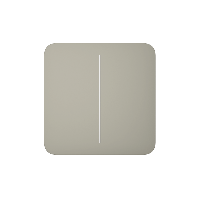 SoloButton (2-gang) Olivgrün