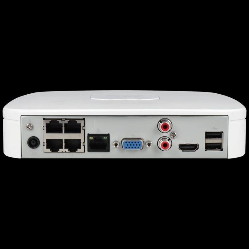 NVR2104-P-S3 4-Kanal-IP-Rekorder, max. 12 MP Auflösung, 4 PoE-Ports