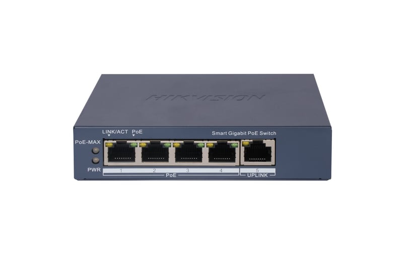 DS-3E1505P-EI 5-Port-Cloud-Switch mit 4 PoE-Ports
