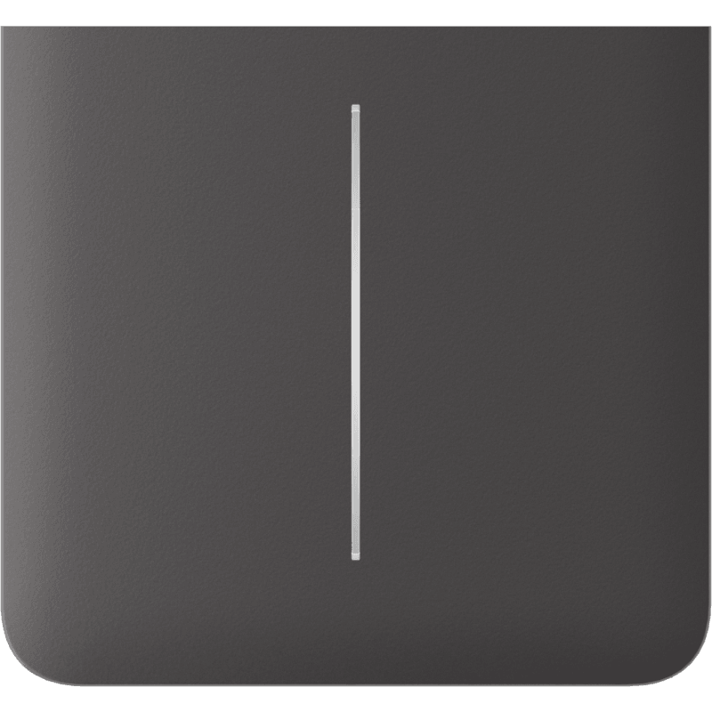 SideButton (2-gang) vertical Grau
