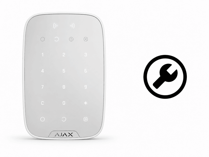 RepairKit Ajax Keypad Plus weiß