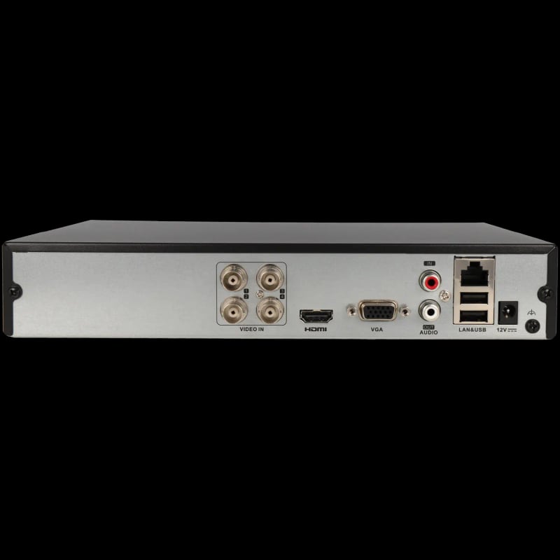 HWD-6104MH-G4 4-Kanal-5-in-1 (HD-CVI/HD-TVI/AHD/analog/IP)-Rekorder, max. 2 MP Auflösung