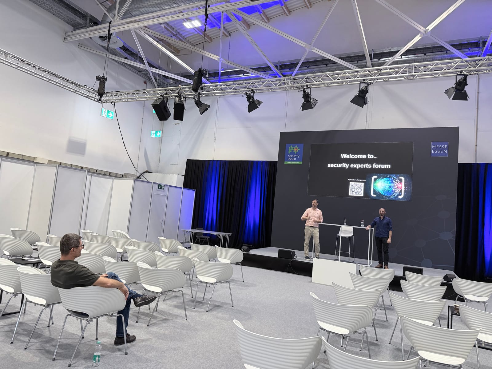 Das Knox-Team im security experts forum der security essen